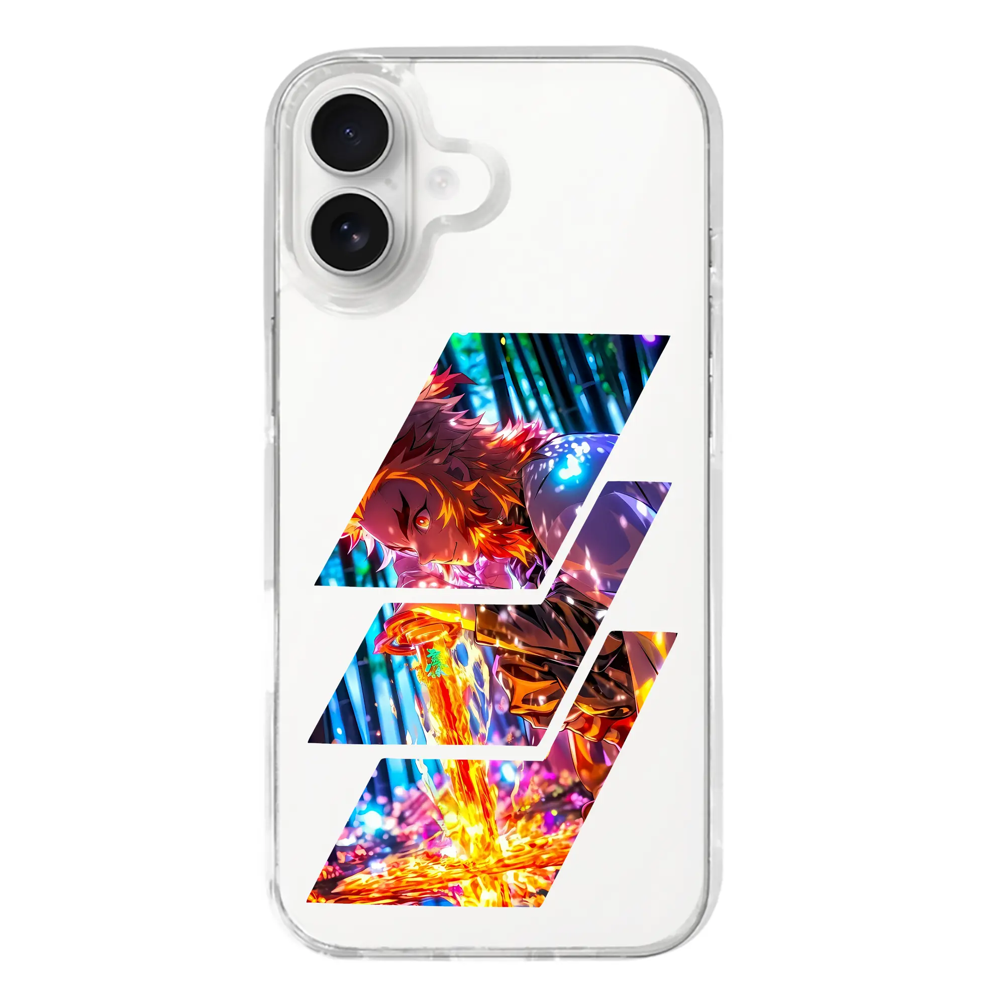 鬼滅の刃 グッズ,煉獄 杏寿郎 - iPhone 17シリーズ 透明スマホケース – 薄型・耐衝撃・精密フィット保護カバー